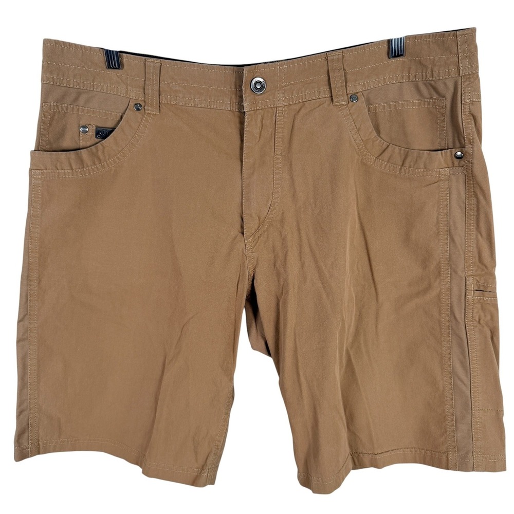 KUHL Radikl Shorts Mens 38 Brown Outdoor Utility Cargo Hiking Stretch 5068